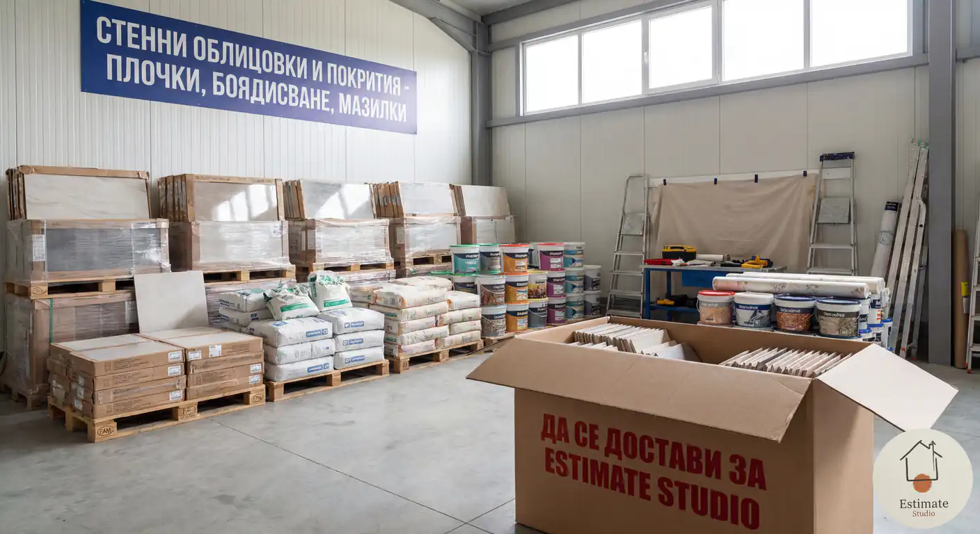 Стенни облицовки и покрития - плочки, боядисване, мазилки